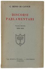 DISCORSI PARLAMENTARI. Volume secondo (1850-1851)
