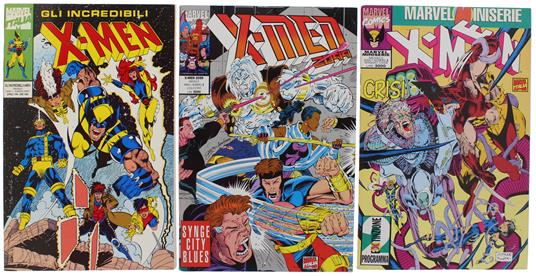 INCREDIBILI X-MEN Numero Zero + X-MEN # 2099 N.2 + MARVEL MINISERIE X-MEN Programma Extinzione N.2- (lotto di 3 albi tutti ottimi) - Marvel Comics Italia, - 1994 - copertina