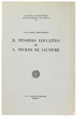 Il PENSIERO EDUCATIVO DI A.NECKER DE SAUSSURE