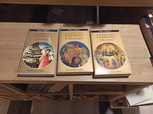 La Divina Commedia - Dante Alighieri - copertina