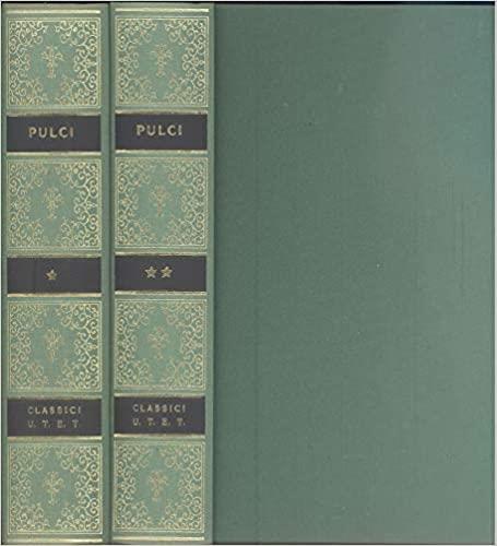 Il MORGANTE (2 Volumi) - Luigi Pulci - copertina