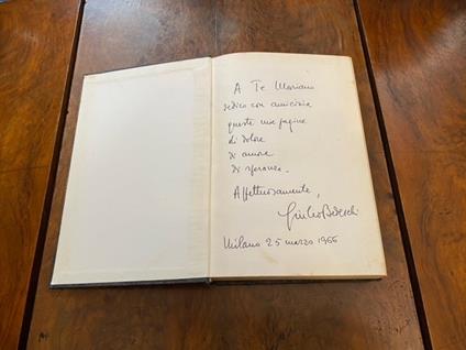 Il peso dello zaino - Giulio Bedeschi - copertina