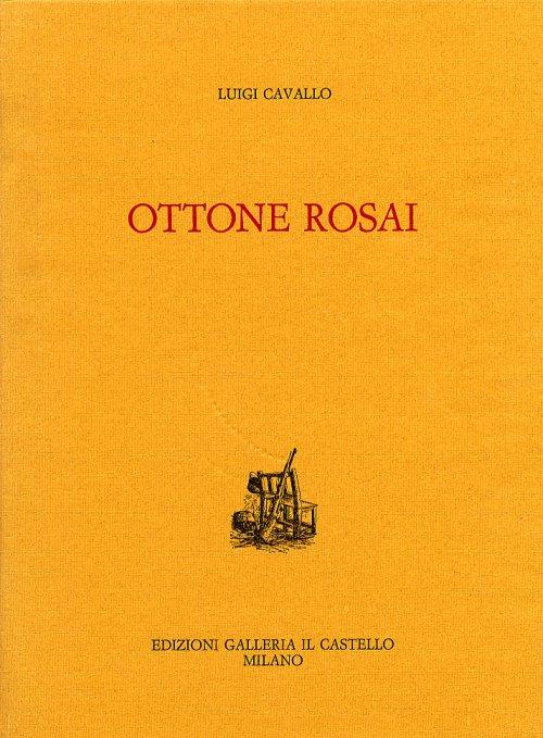 Ottone Rosai - Luigi Cavallo - copertina