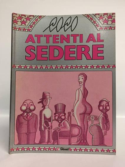 Attenti al sedere - copertina