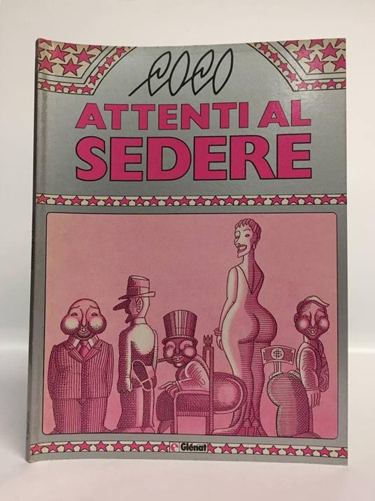 Attenti al sedere - copertina