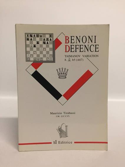 The Benoni Defence: Taimanov Variation - copertina