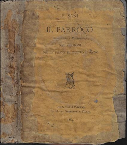 Il parroco - Enrico Visani - copertina