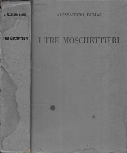 I tre moschettieri - Alexandre Dumas - copertina