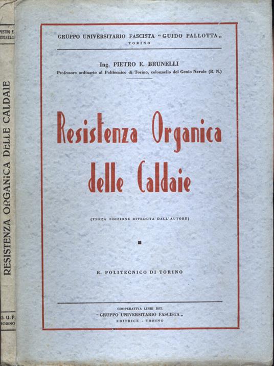 Resistenza organica delle caldaie - copertina