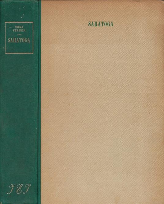 Saratoga - Edna Ferber - copertina