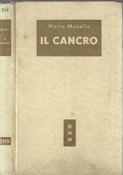 Il cancro - Mario Musella - copertina
