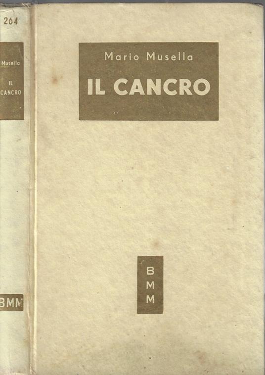 Il cancro - Mario Musella - copertina