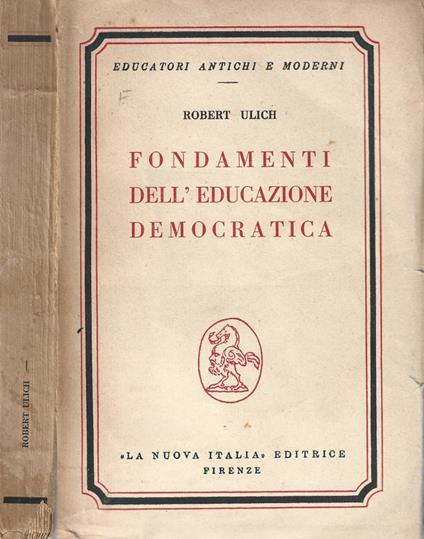 Fondamenti dell'educazione democratica - copertina