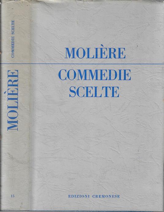 Commedie scelte - Molière - copertina