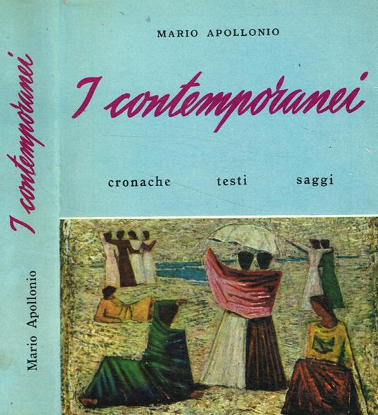 I contemporanei - Mario Apollonio - copertina
