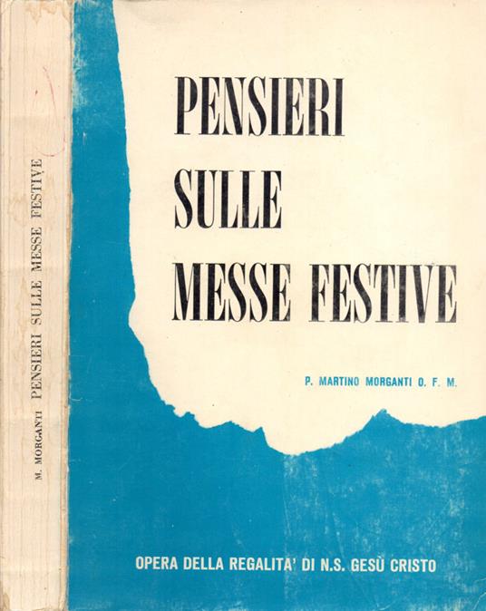 Pensieri sulle Messe festive - copertina