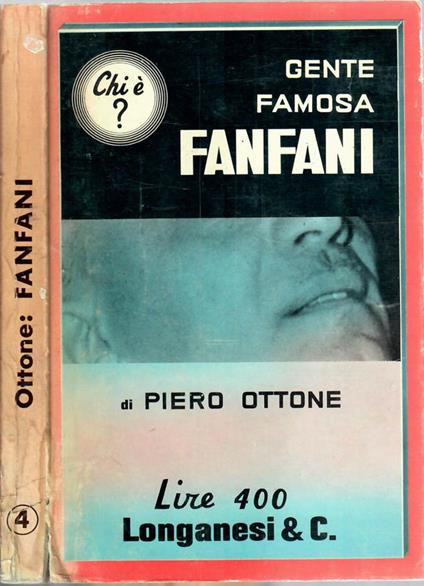 Fanfani - Piero Ottone - copertina