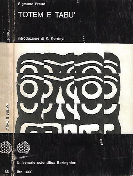 Totem e Tabù - Sigmund Freud - copertina