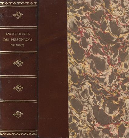 Enciclopedia dei personaggi storici - copertina