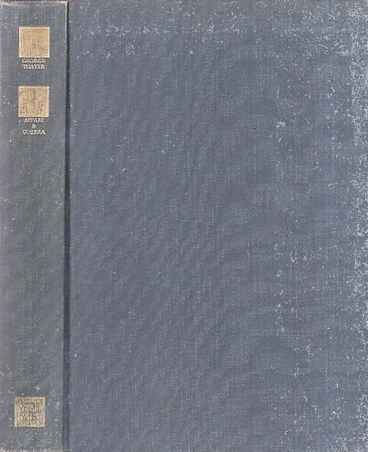 Affari & guerra - George Thayer - copertina