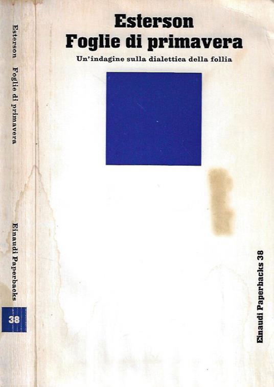 Foglie di primavera - Aaron Esterson - copertina