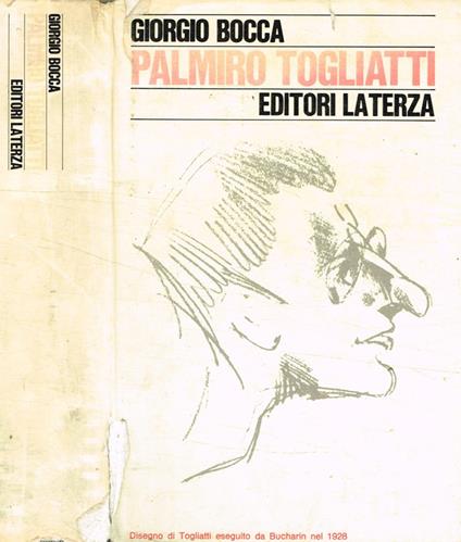 Palmiro Togliatti - Giorgio Bocca - copertina