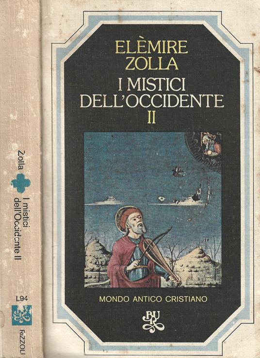 I mistici dell'occidente II - Elémire Zolla - copertina