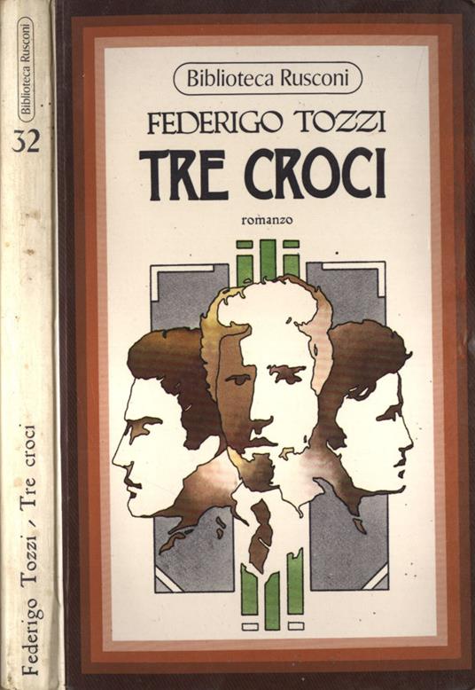 Tre croci - Federigo Tozzi - copertina