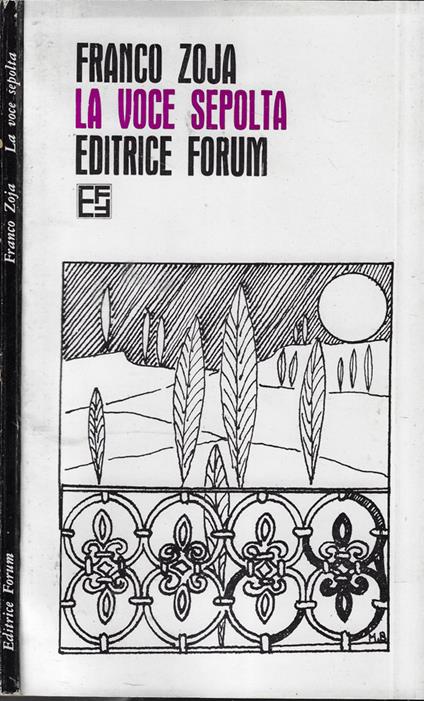 La voce sepolta - Franco Zoja - copertina