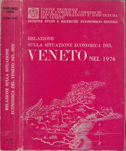 Relazione sulla situazione economica del Veneto nel 1976 - copertina