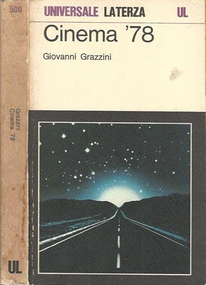 Cinema '78 - Giovanni Grazzini - copertina