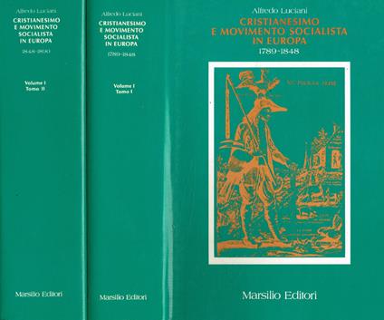 Cristanesimo e movimento socialista in Europa. Vol.I/1, I/2 - Alfredo Luciani - copertina