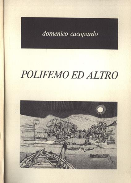 Polifemo ed altro - Domenico Cacopardo - copertina