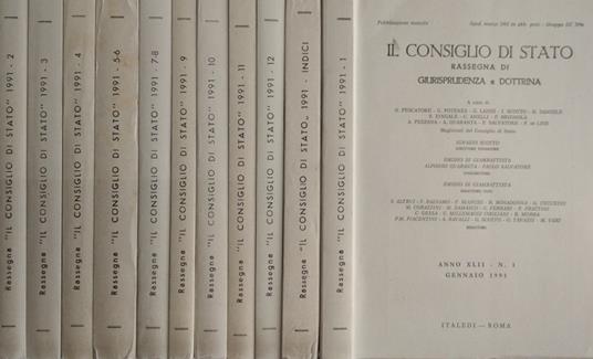 Il consiglio di Stato - copertina