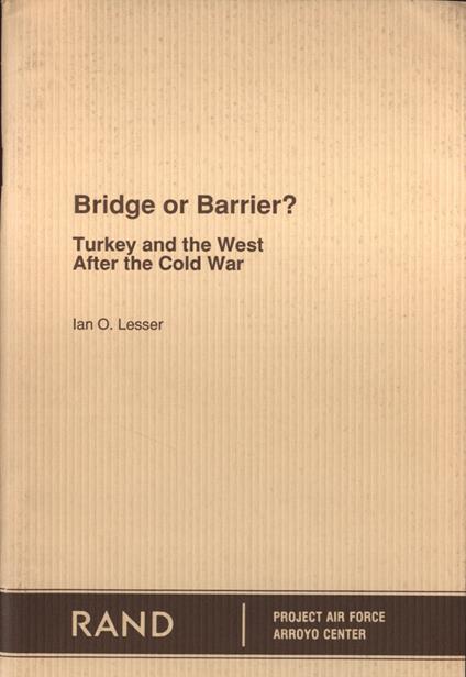 Bridge or barrier? - copertina