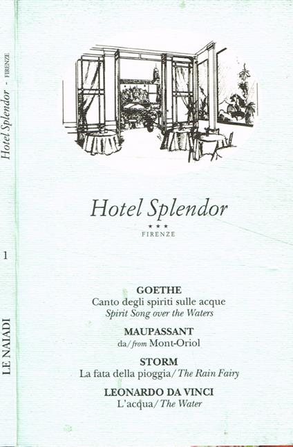 Hotel splendor - copertina