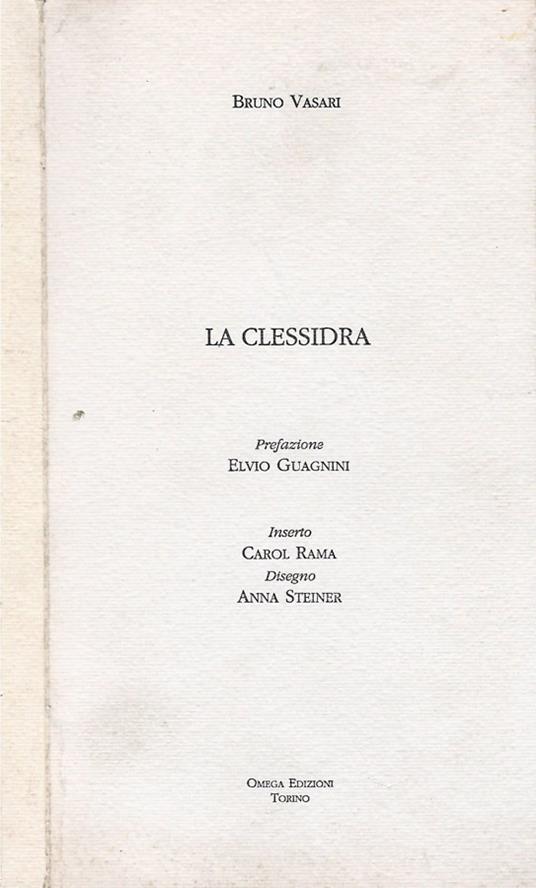 La clessidra - Bruno Vasari - copertina