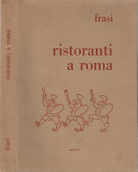 Ristoranti a Roma - Stefano Frasi - copertina