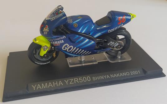 Yamaha YZR 500 Shinya Nakano 2001 Moto GP 1/24 Diecast