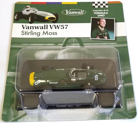 Formula 1 F1 Vanwall VW57 1957 Stirling Moss 1/43 Sol90