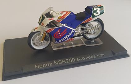 Honda NSR 250 Sito Pons 1988 Moto 1/24 Diecast DeAgostini