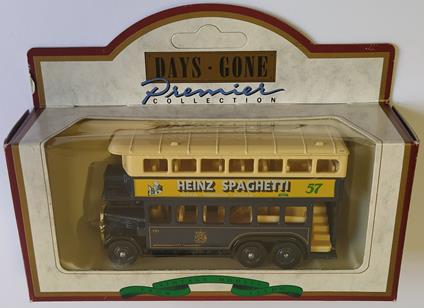 Lledo Days Gone Premier AEC Double Decker Bus Heinz Spaghetti