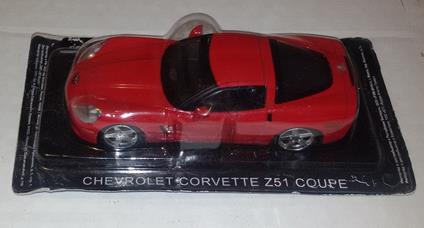 Supercars De Agostini Chevrolet Corvette Z51 Coupe 1/43 Modellino