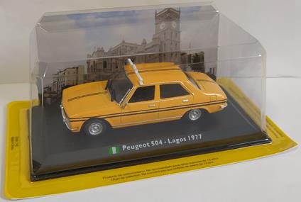 Taxi Collection 1/43 Peugeot 504 Lagos 1977 Diecast