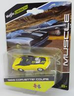 Maisto Design 1/64 1969 Corvette Coupe Muscle Diecast