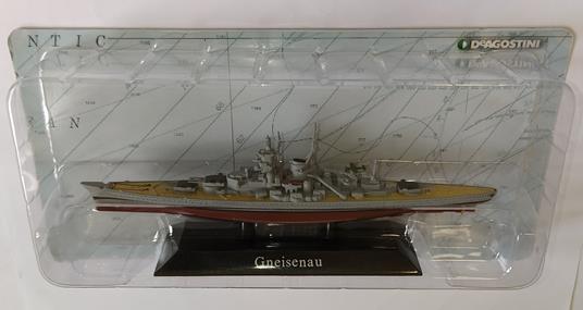 Navi da Guerra De Agostini Gneisenau Battleship 1/1250 Diecast