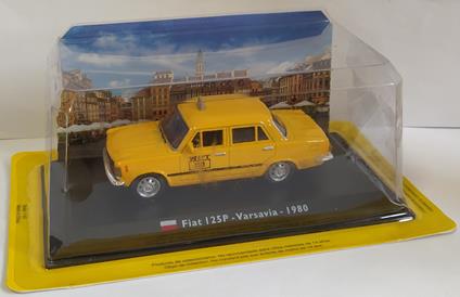 Taxi Collection 1/43 Fiat 125P Warsaw 1980 Diecast