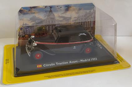 Taxi Collection 1/43 Citroen Traction Avant Madrid 1955 Diecast