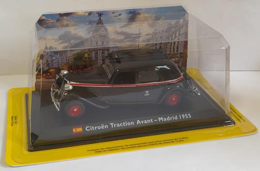 Taxi Collection 1/43 Citroen Traction Avant Madrid 1955 Diecast