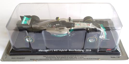 Formula 1 F1 Centauria 1/24 Mercedes F1 W07 Hybrid Nico Rosberg 2016